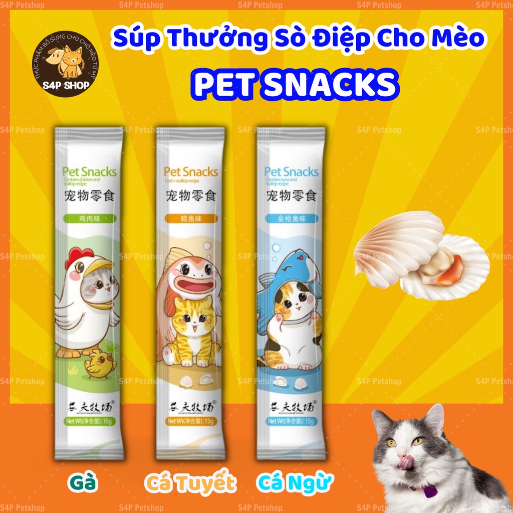 Súp thưởng CAT FOOD LIEBAO giá rẻ cho mèo 15g