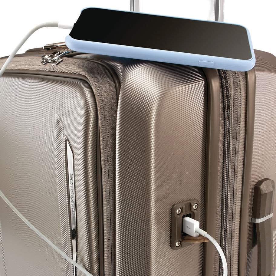 Vali Samsonite Just Right mẫu mới nhất - có ngăn tích hợp kèm khóa rời - HANGDUC88