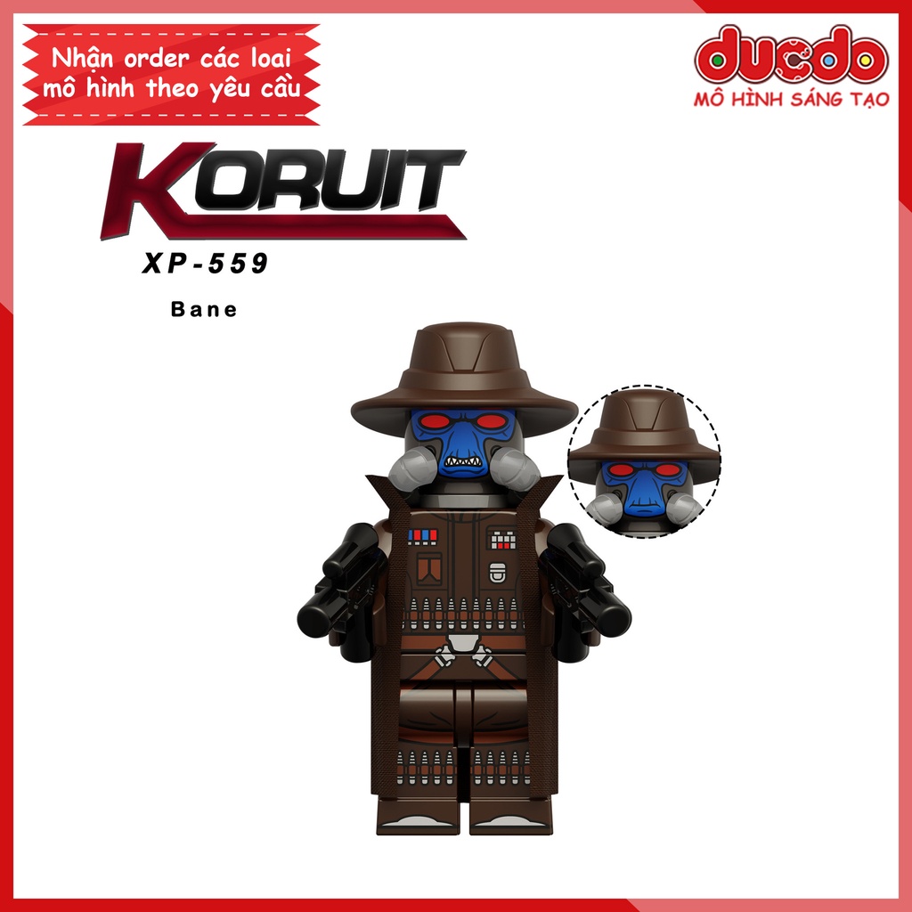 Minifigures nhân vật Chiến tranh giữa các vì sao - Đồ chơi Lắp ghép Xếp hình Mini Mô hình Koruit KT1074