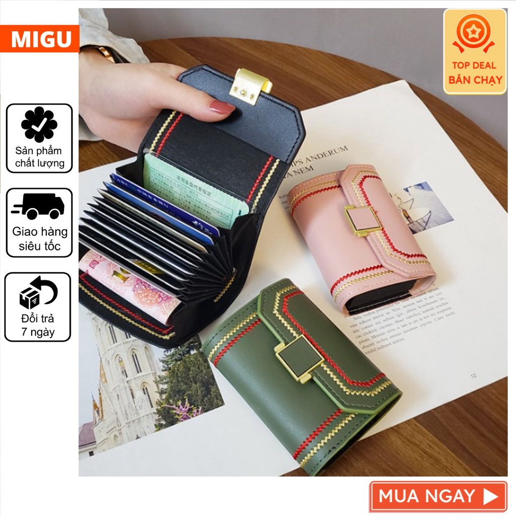 Ví bóp cầm tay ví mini nữ đựng tiền thẻ căn cước thẻ ngân hàng thêu tay họa tiết hoa độc lạ mới 2022