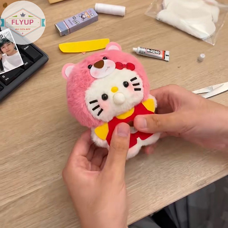 SANRIO Búp Bê Nhồi Bông Hình hello kitty Sáng Tạo