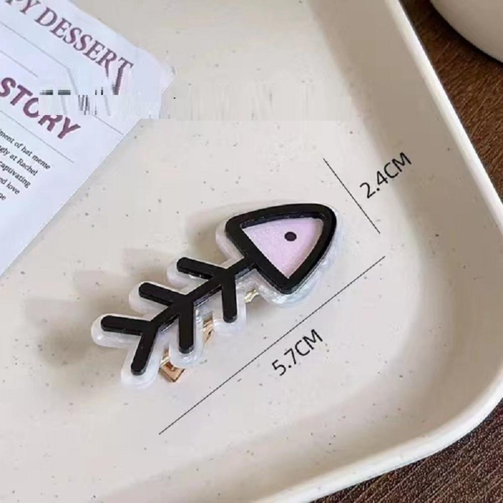 Kẹp Tóc Hình Xương Cá Nhỏ Dễ Thương Phong Cách Nhật Bản Cho Nữ