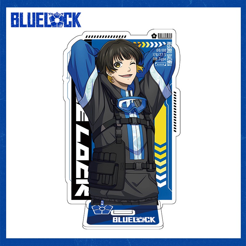 Mô hình Standee BLUE LOCK Plate Desk Decor Bachira Meguru Standing Isagi Yoichi decor góc học tập để bàn