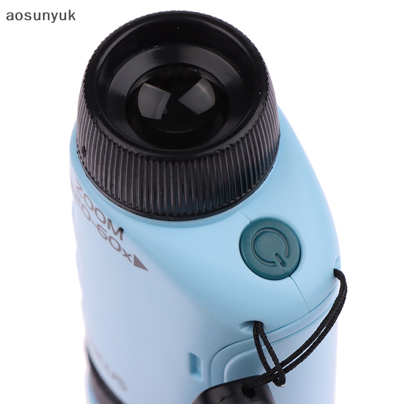 Aosunyuk Kính Hiển Vi mini Cầm Tay Có Đèn led Dành Cho Trẻ Em Kích Thước 60x-120x