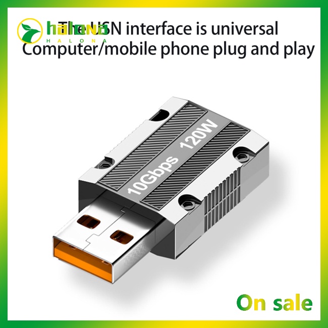 Halo Dây Cáp Sạc Nhanh 120w 10gbps Cho Điện Thoại / Máy Tính Bảng