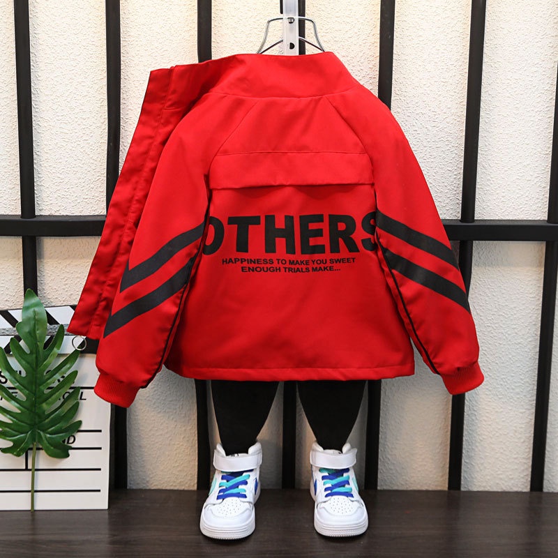SUPER KIDS quần áo trẻ em Áo Khoác Thời Trang Cá Tính Năng Động Cho Bé Trai đồ bé trai