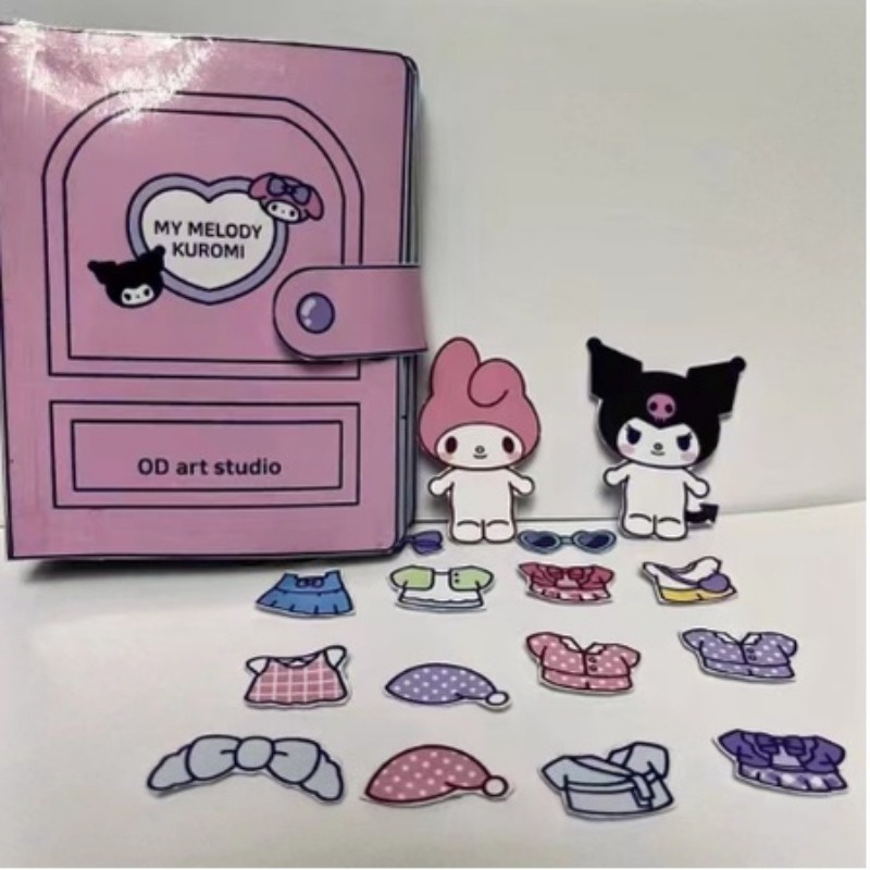 Sanrio Sách Đồ Chơi Bóp Giảm Căng Thẳng Hình Động Vật Dễ Thương diy