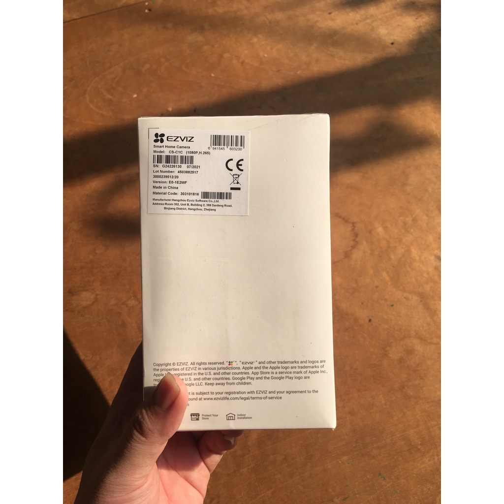 Camera wifi Ezviz mini CS-C1C-B Full HD 1080P Chính hãng chuẩn nén H265 mới , Đàm Thoại 2 Chiều .