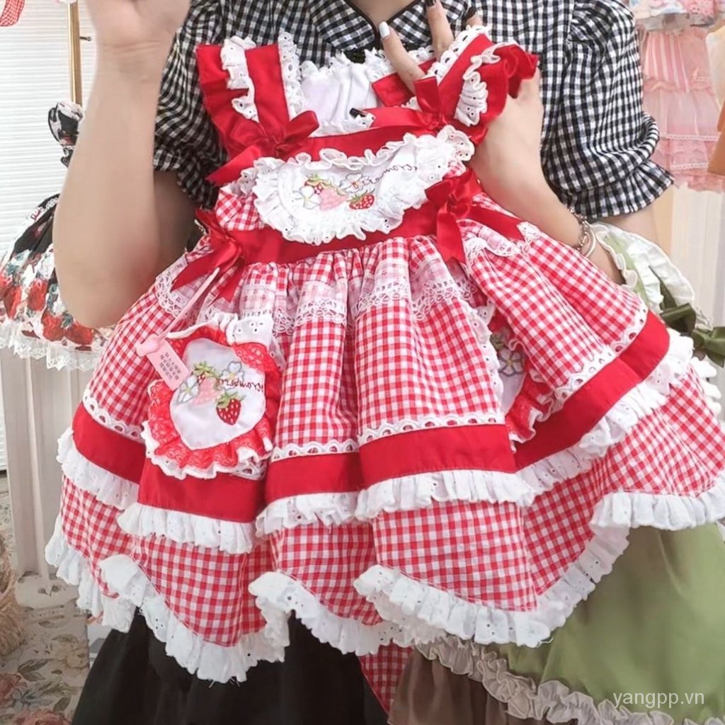Hàng Mới Về Đầm Công Chúa Phong Cách lolita Thời Trang Mùa Hè Cho Bé Gái