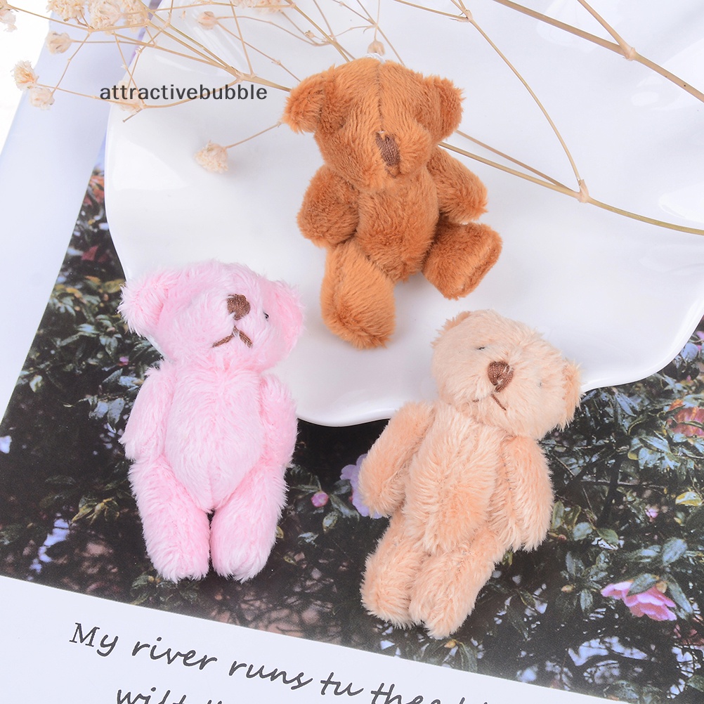 Atvn Búp Bê Gấu Bông mini 6Cm Mềm Mại Xinh Xắn