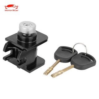 Khóa nắp động cơ kèm chìa khóa yc15-16b970-ad tương thích với 02-06 ford transit