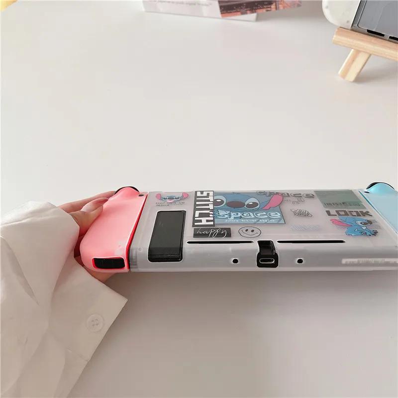 Vỏ Bảo Vệ Hộp Sạc Cứng Hình stitch disney Cho nintendo switch