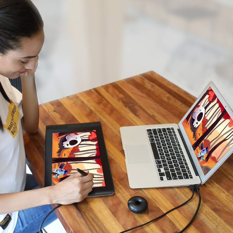 Huion Dây Cáp hdmi cb01 3 Trong 1 Cho Máy Tính Bảng Vẽ Đồ Họa pro 16 pro 13 pro 12