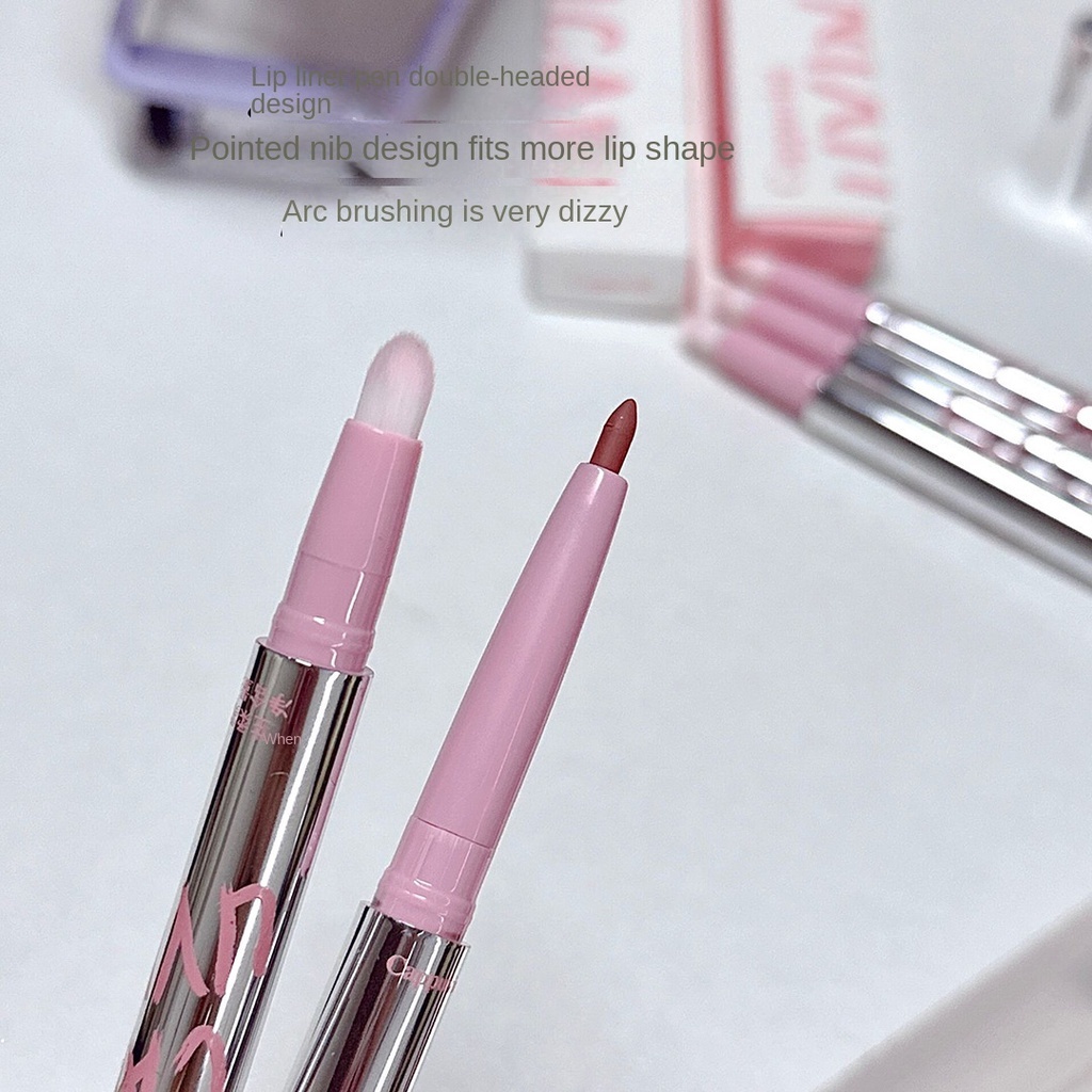 Son Môi cappuvini Dạng Ống Nhỏ Màu Bạc Tự Nhiên Lâu Trôi