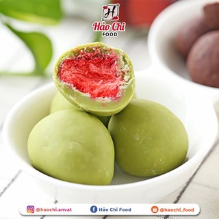 Socola bọc dâu tây sấy lạnh gói 60gram