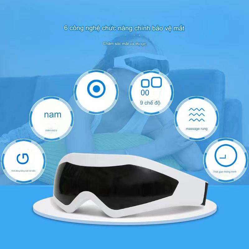 Máy massage mắt thông minh/kính massage mắt giúp thư giãn đôi mắt khỏe mạnh, giảm quầng thâm, massage mắt