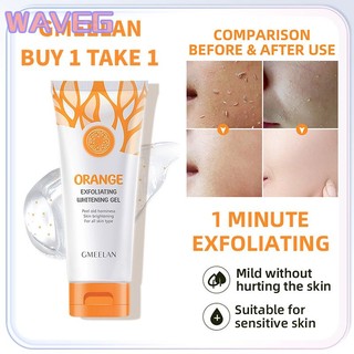 Wave Gmeelan Kem tẩy tế bào chết làm trắng da, Loại bỏ Chăm sóc da mụn đầu đen Dưỡng ẩm Chống nếp nhăn, tẩy tế bào chết Làm săn chắc nếp nhăn Dưỡng ẩm làm trắng Làm sáng vết thâm, chống lão hóa