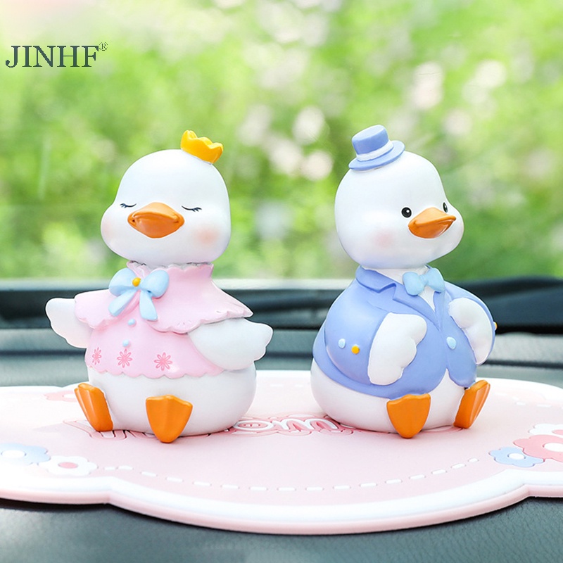 Tượng Vịt Con mini Dễ Thương Để Bàn Trang Trí