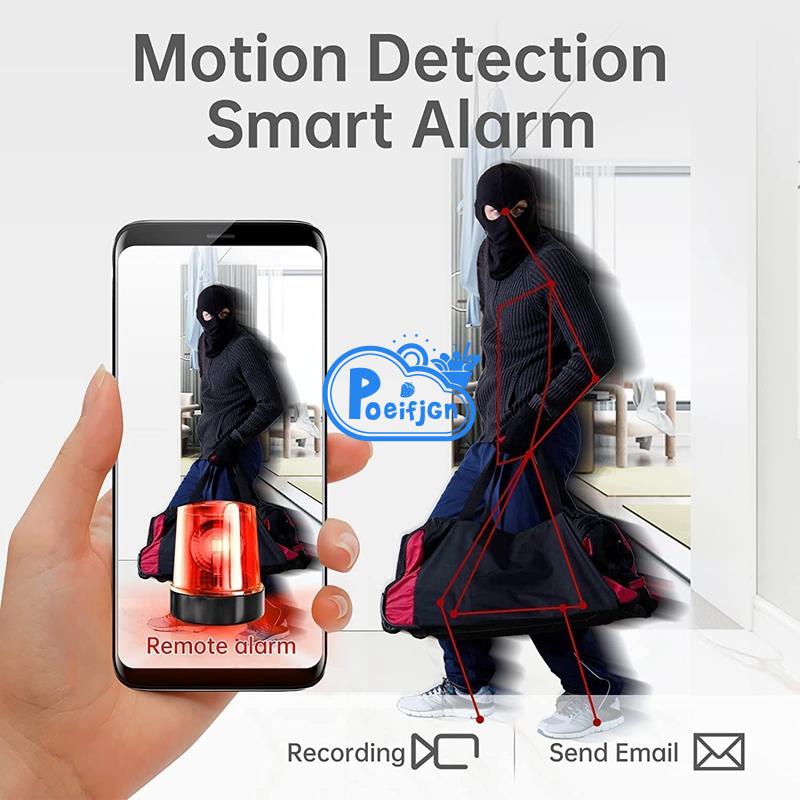 Camera mini Kết Nối wifi 1080p Với Tầm Nhìn Ban Đêm Tiện Dụng Cho Gia Đình / Văn Phòng