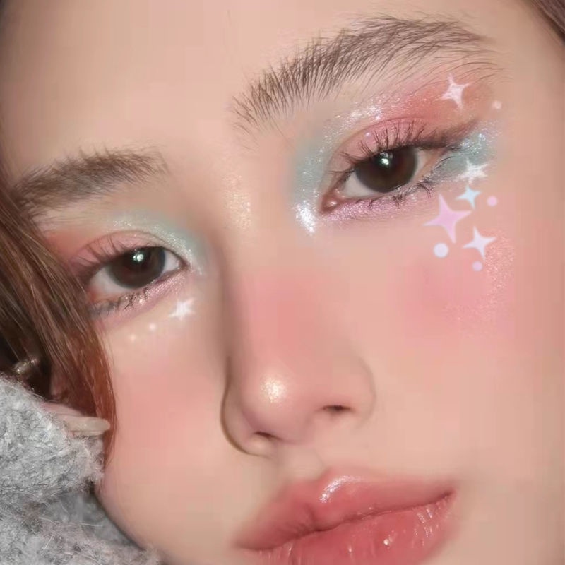 Giáng sinh, mùa đông, trang điểm mắt, khuôn mặt, Giáng sinh, bông tuyết, miếng dán dính Back Adhesive Sticker, Butterfly Nail, Girl Self Portrait, Stage Makeup Sticker