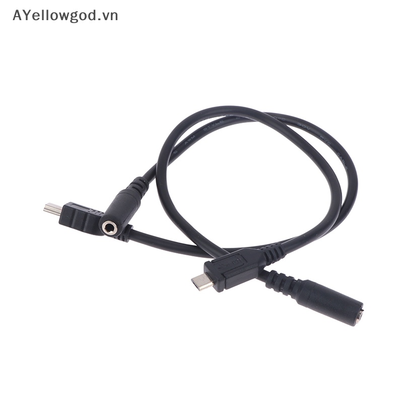 Dây Cáp Âm Thanh Chuyển Đổi micro usb Sang jack Cắm Tai Nghe 3.5mm vn