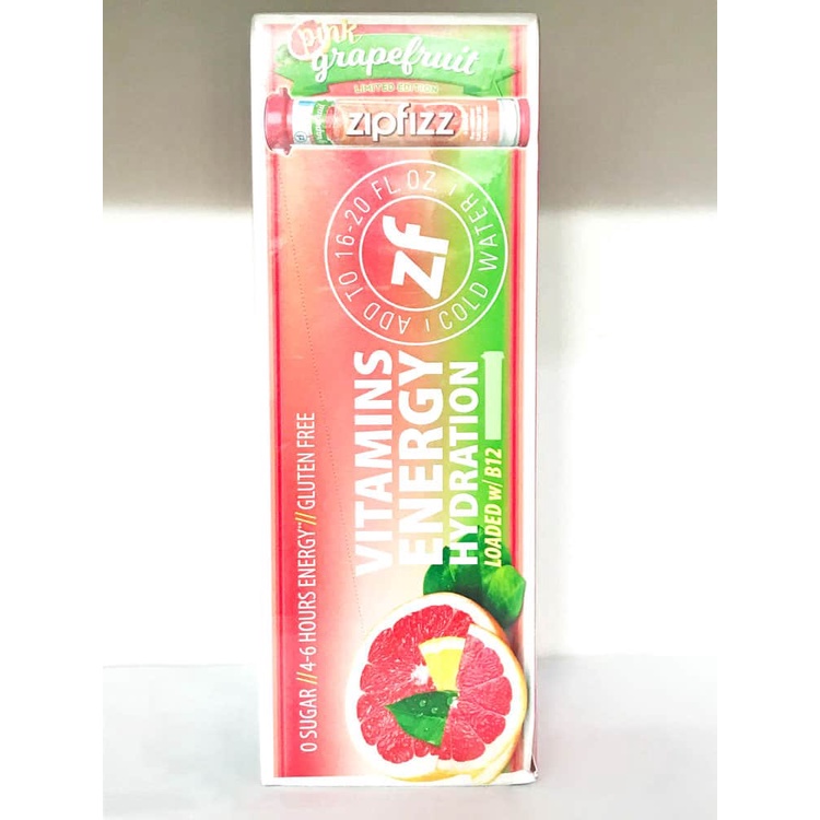 Bột Vitamin bổ sung năng lượng Zipfizz Healthy Energy Drink Mix  30 ống