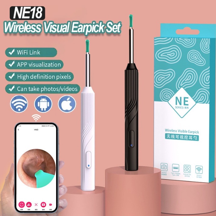 Camera Nội Soi Ráy Tai ne17 Có camera Cho Người Lớn Và Trẻ Em