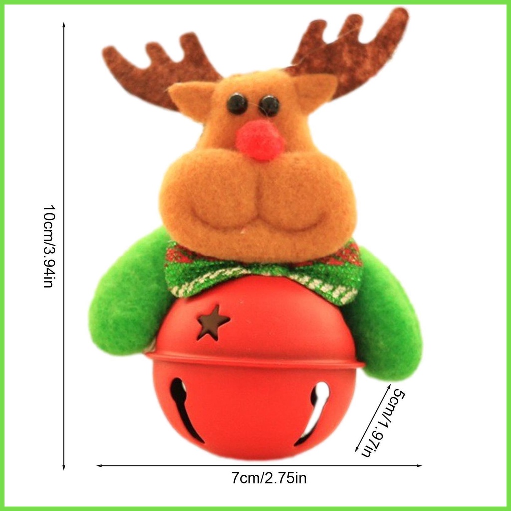 Chuông Giáng Sinh jingle Màu Đỏ Được Làm Từ Công Nhân Tốt, Dùng Làm Chuông Giáng Sinh smbvn smbvn