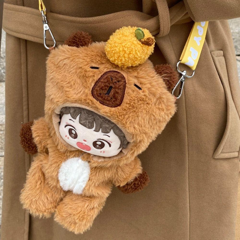 Búp Bê Nhồi Bông capybara 20cm Bằng cotton Mềm Mại