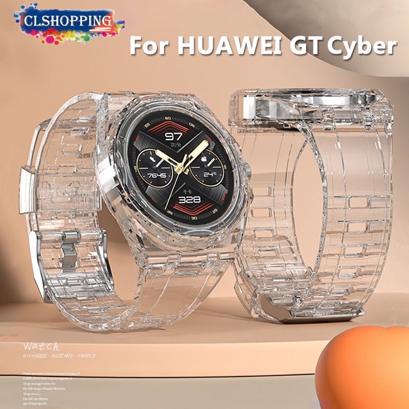 Silicone Dây Đeo Silicon Trong Suốt Cho Đồng Hồ Thông Minh huawei watch gt cyber