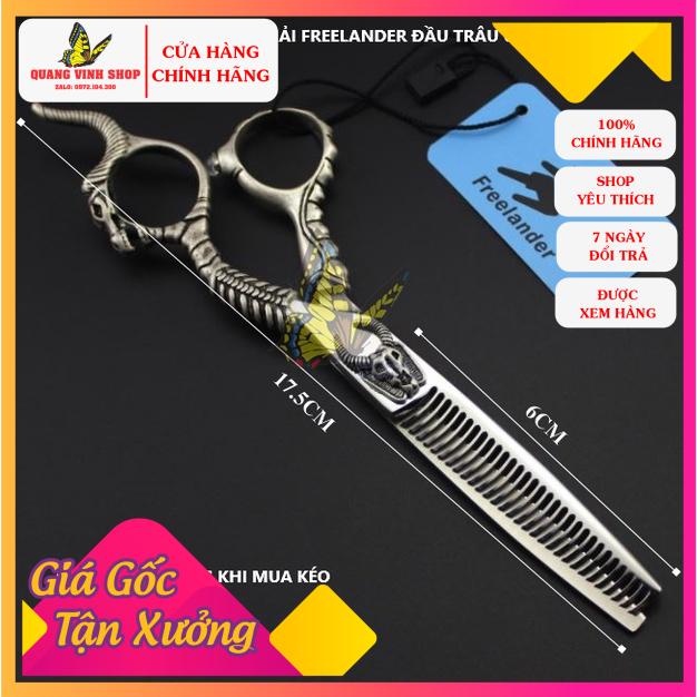 Bộ kéo cắt tóc freelander đầu trâu
