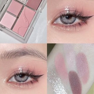 VEECCI Bảng phấn mắt dạng lì dễ thoa và không lem