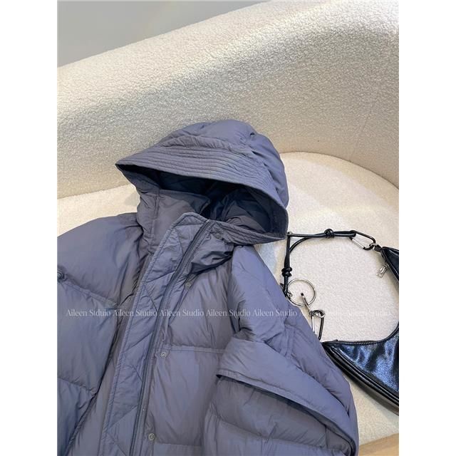 Thời Trang Áo Khoác Phao cotton Dày Dặn Có Nón Phong Cách Hàn Quốc 2023