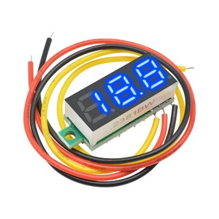 Dc Vôn Kế Điện Tử mini 0-100v 0.28 inch3