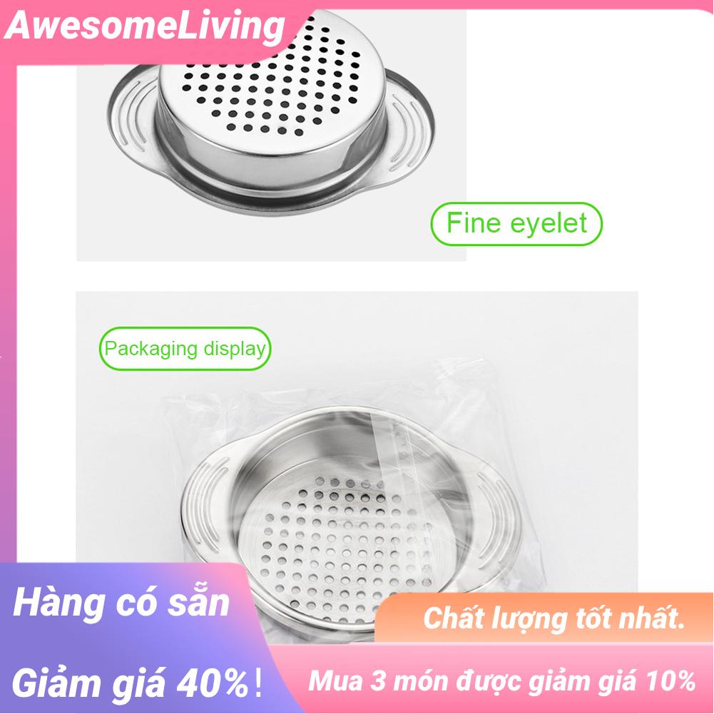 Rây Lọc Inox 304 3.2 Inch An Toàn Cho Máy Rửa Chén