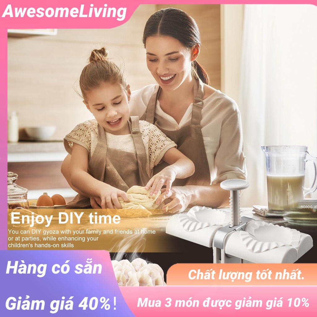 Máy Làm Bánh Bao - Quấn Hai Lần Tự Động Làm Bánh Bao