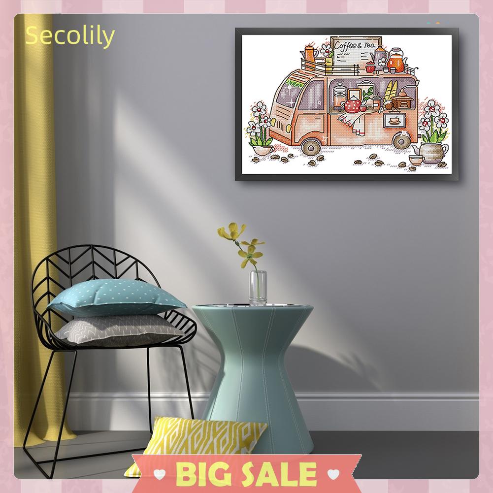 Bộ Tranh Thêu Chữ Thập 14ct Bằng cotton Thân Thiện Với Môi Trường