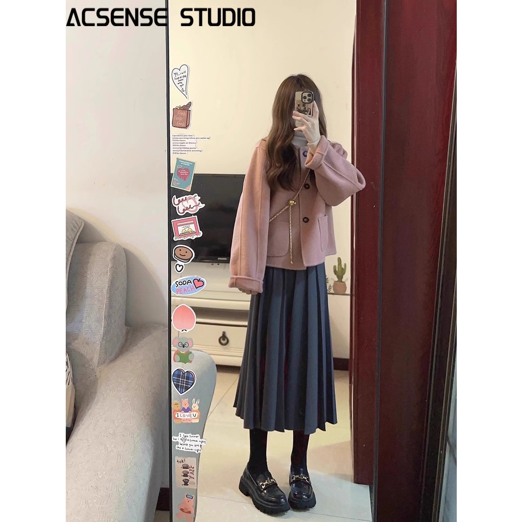ACSENSE STUDIO áo_khoác áo_phao áo phao nữ  Durable Phong cách New Style Fashion WMF23B02MF 44Z231103