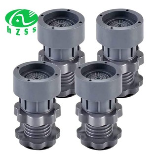 Set 4 đệm cao su hỗ trợ nâng máy giặt chống rung có thể điều chỉnh