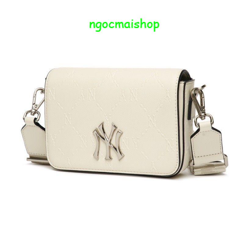 🔥SALE-Túi MLB chữ NY dáng vuông dây đeo bản to size 20 hottren thời trang trẻ  UY TÍN
