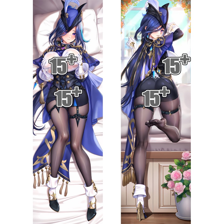 Vỏ Gối In Hình Nhân Vật game Dakim Sakura / sharurotto / clorinde / lumine Hoạt Hình Tùy Chỉnh