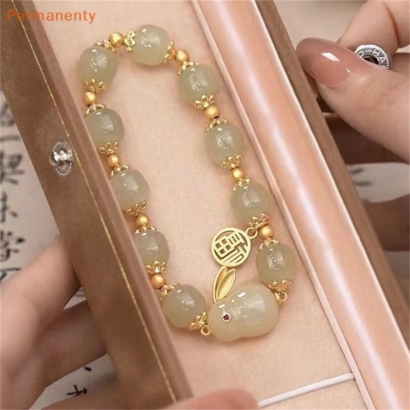 Vòng Tay Chuỗi Hạt Đá Tự Nhiên May Mắn Thời Trang Cho Cặp Đôi