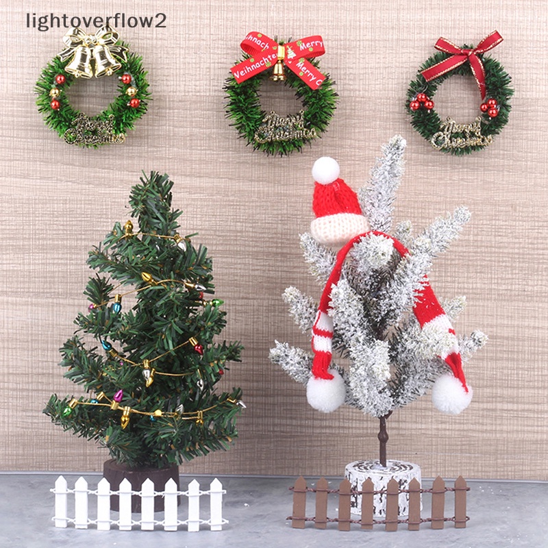 Cây Thông Giáng Sinh Mini Tỉ Lệ 1 / 12 Trang Trí Nhà Búp Bê diy