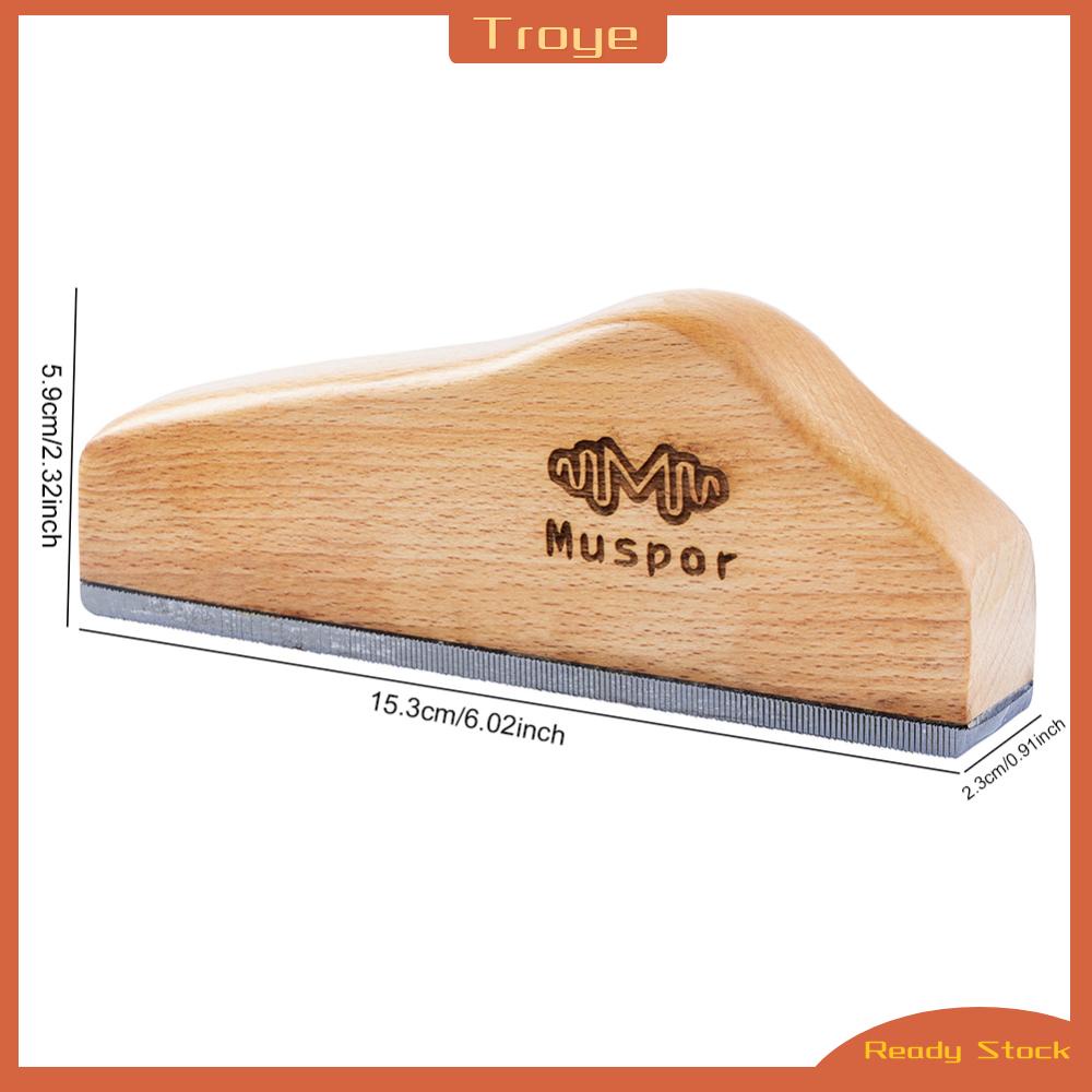 ❀ Troye troye ❀ Dũa Mài Phím Đàn guitar 6Inch Bằng Thép carbon Và Gỗ