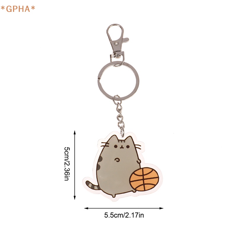 Móc Khóa Hình Mèo Pusheen Xinh Xắn Mới