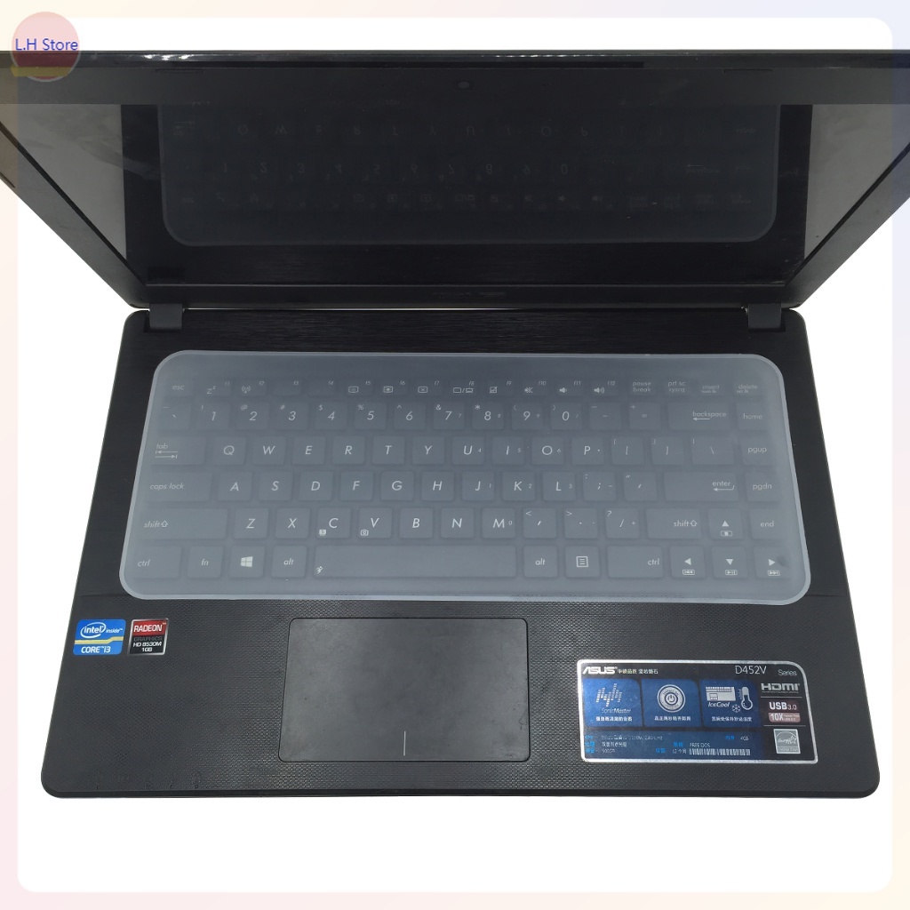 Miếng Phủ Bàn Phím Silicon 13 -> 17 inch (Chắn bụi, Chống nước cho latop). Bảo vệ tối ưu cho laptop của bạn -L.H Store