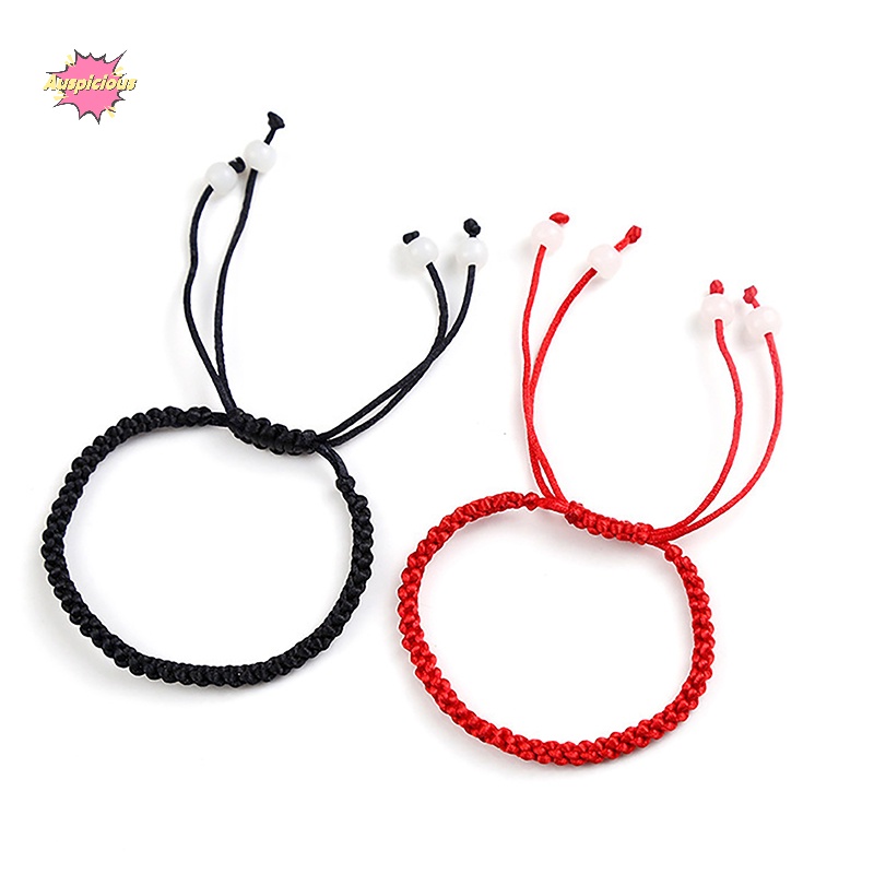 Vòng Tay Bùa May Mắn Dây Đỏ Dân Tộc Bảo Vệ Sự May Mắn Cho Thành Công