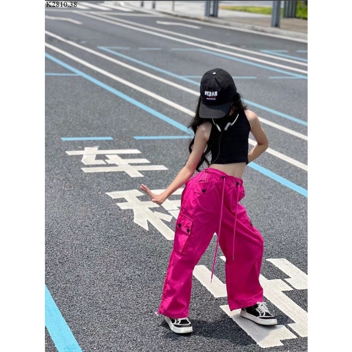 Quần hiphop túi hộp QC