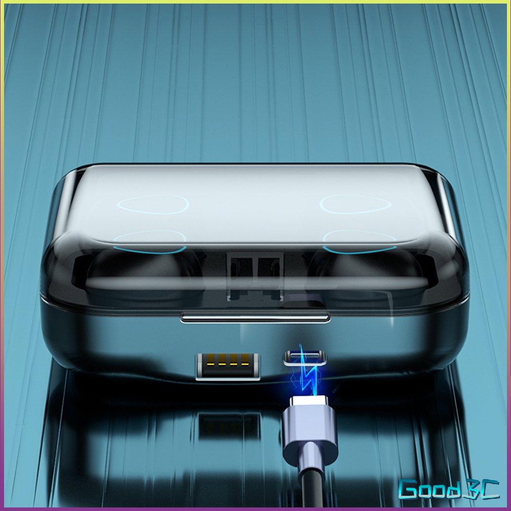 M22 LED Digital Display Earphones Two-person Wireless Couple Earphone