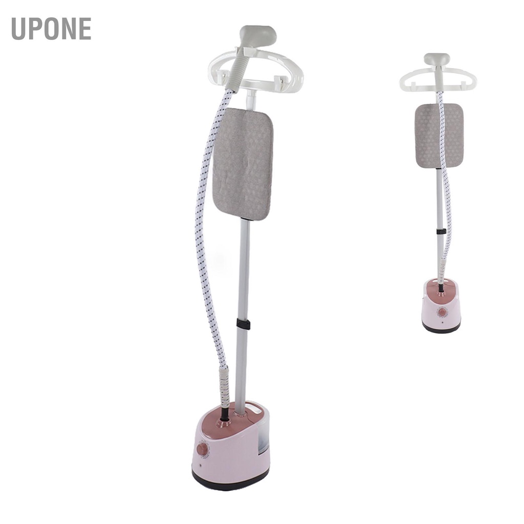 UPONE Bàn ủi hơi nước đứng vải có móc treo màu hồng 2000W EU Plug 220V may mặc mạnh mẽ cho gia đình